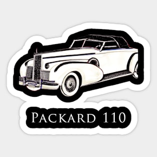 1941 Packard 110 Sticker